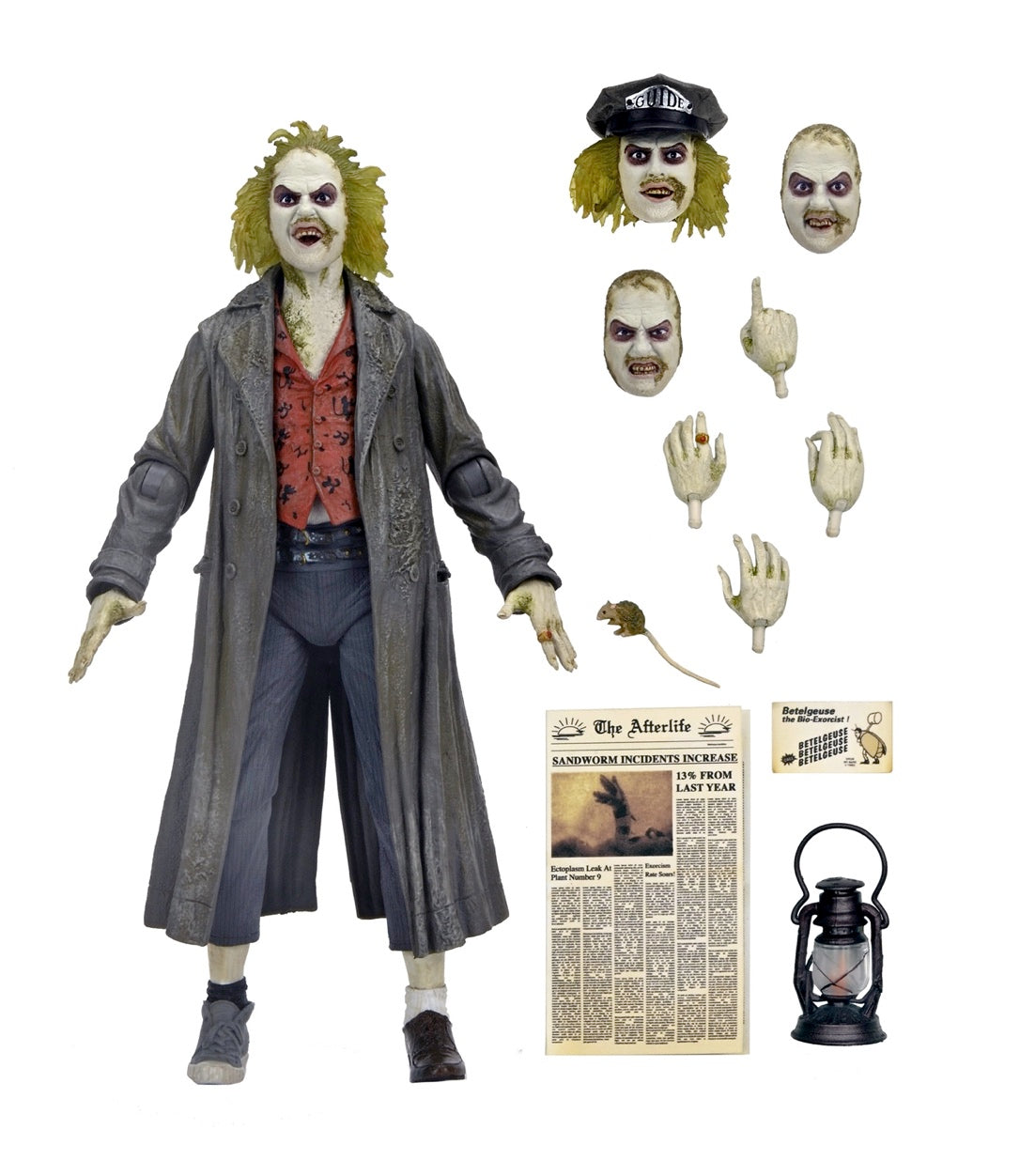 Beetlejuice (1988) – Tour Guide Bio‑Exorcist Ultimate Figure