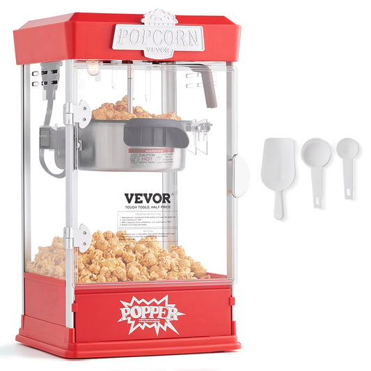 4Oz Popcorn Maker Commercial Popcorn Machine Countertop Popcorn Maker Includes Tabletop Popcorn Maker 1.5 Gal per Batch