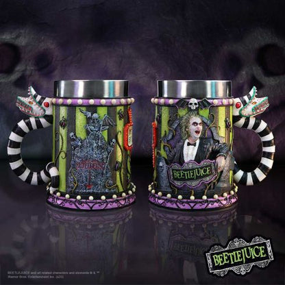 Beetlejuice Tankard 17cm Fantasy Beetlejuice