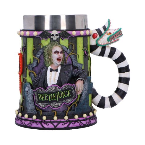 Beetlejuice Tankard 17cm Fantasy Beetlejuice
